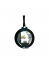 Wok en aluminium - D. 28 cm - Effet pierre noire