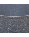 Crêpière en aluminium - D. 28 cm - Effet pierre grise