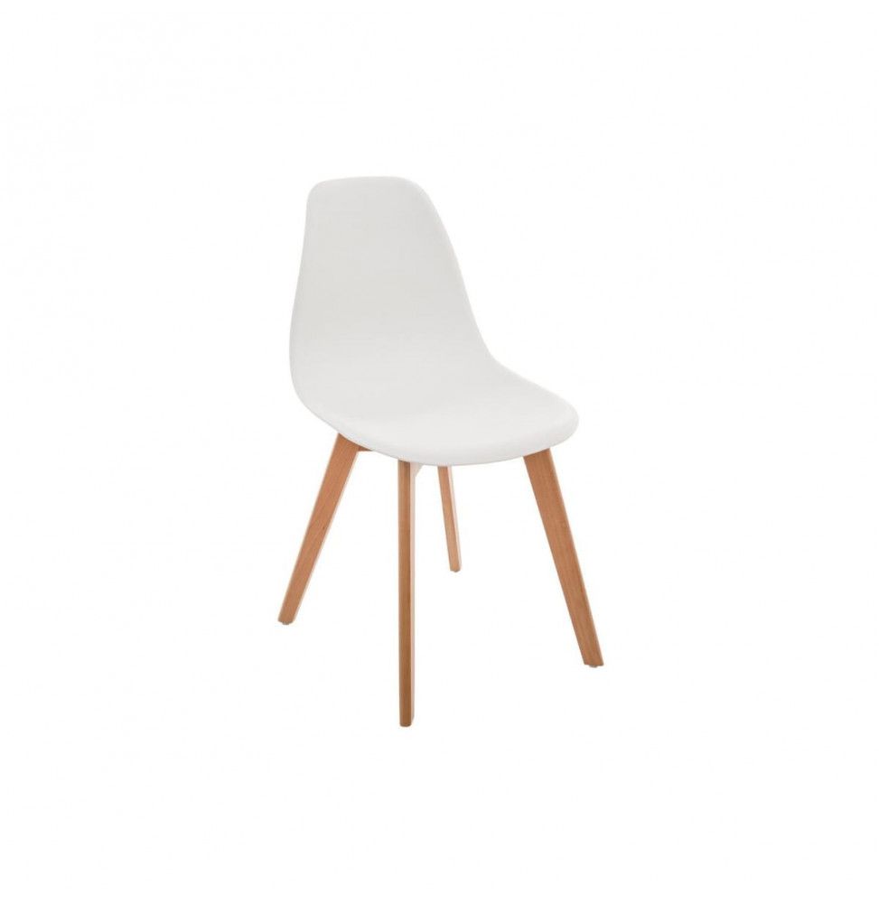 Chaise blanche scandinave  pour enfant - Blanc