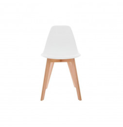 Chaise blanche scandinave  pour enfant - Blanc