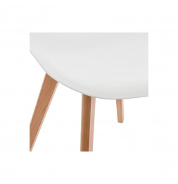 Chaise blanche scandinave  pour enfant - Blanc