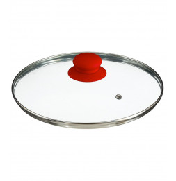 Sauteuse en aluminium - D. 24 cm - À induction - Rouge