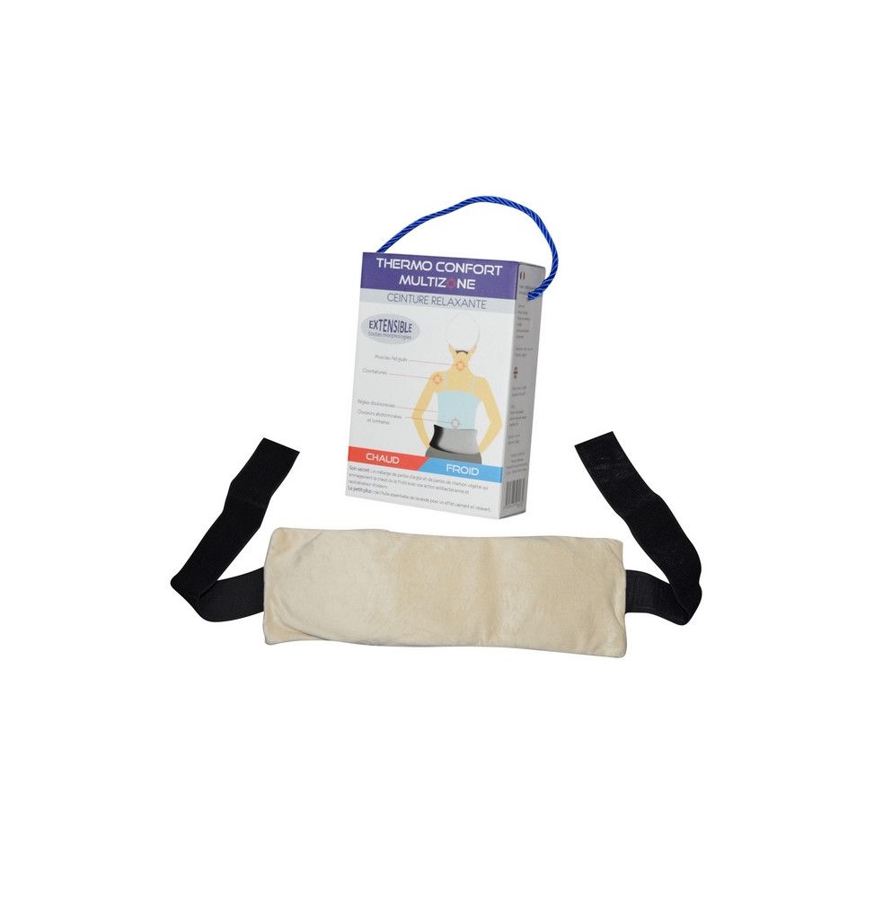 Ceinture relaxante Thermo Confort - L 43 x l 14 cm - Multizone