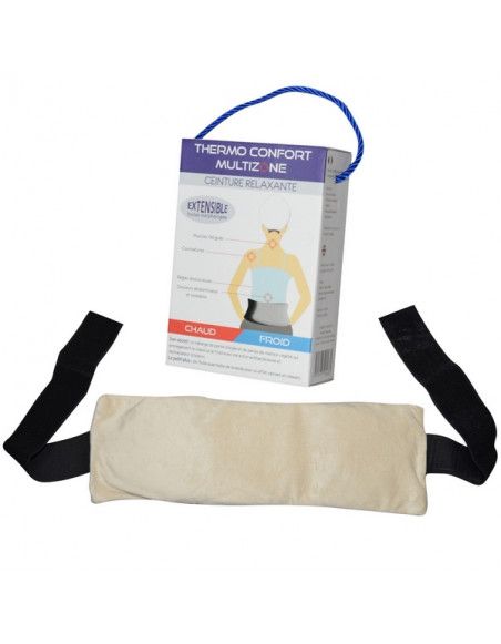 Ceinture relaxante Thermo Confort - L 43 x l 14 cm - Multizone