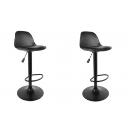 Lot de 2 chaises de bar -...