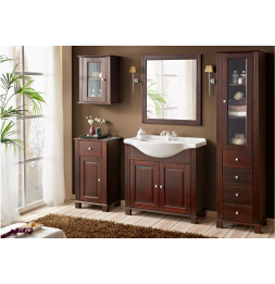 Ensemble meubles de salle de bain complet - 85 cm - Régine
