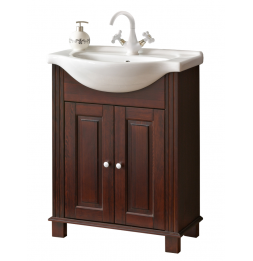 Ensemble meuble vasque de salle de bain - 85 cm - Retro