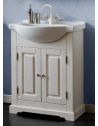 Ensemble meuble vasque de salle de bain - Bois - 65 cm - Romantic nowy