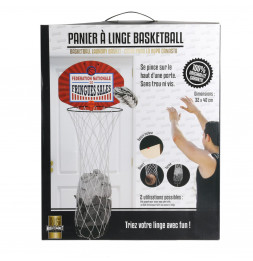 Panier de basket à linge sale - D 32 x H 40 cm - Modèle aléatoire