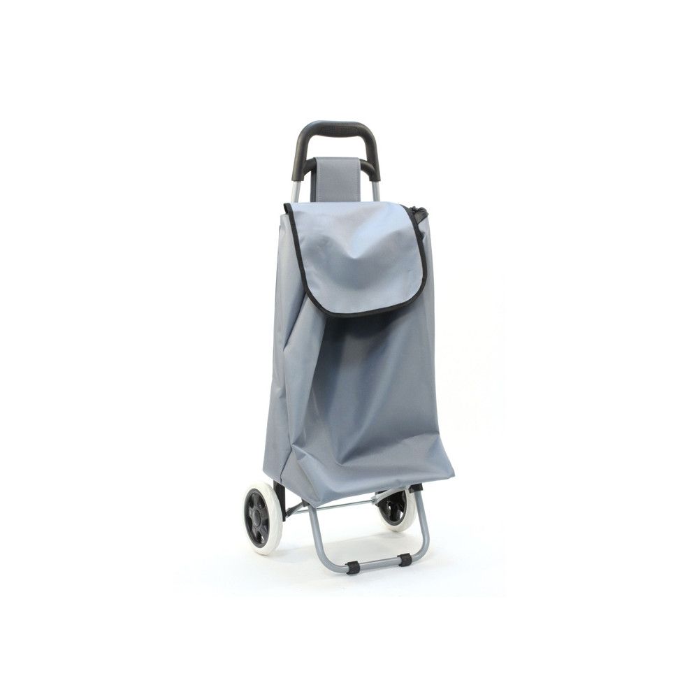 Chariot de courses - Gris - 30 L