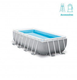 Piscine Prism Frame rectangulaire - L 400 x l 200 x H 100 cm - Intex