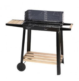 Barbecue à charbon Rosario - L 85,5 x l 41 x H 78 cm - Noir