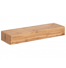 Tiroir mural Easy V - L 100 x P 30 x H 15 cm - Marron