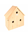 Nichoir maison - L 16,4 x l 33,3 x H 35,8 cm - Pin