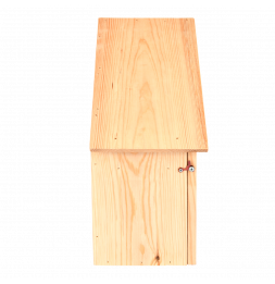 Nichoir maison - L 16,4 x l 33,3 x H 35,8 cm - Pin