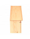 Nichoir maison - L 16,4 x l 33,3 x H 35,8 cm - Pin
