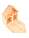 Nichoir maison - L 16,4 x l 33,3 x H 35,8 cm - Pin