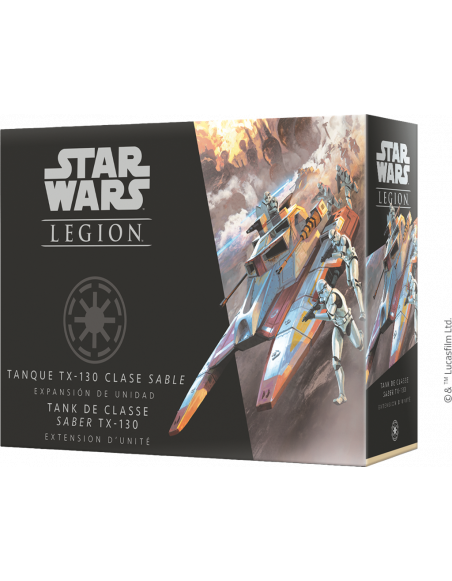 Star Wars Légion : Tank de classe Saber TX-130 - Jeux de Cartes Evolutifs