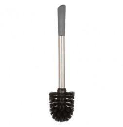 Brosse de toilettes en inox - Gris