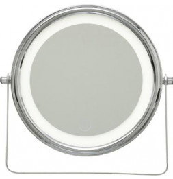 Miroir LED tactile sur pied pivotant