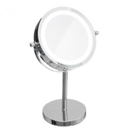 Miroir LED sur pied haut