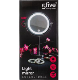 Miroir LED sur pied haut