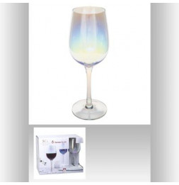 6 verres fantasy - 38CL - Transparent