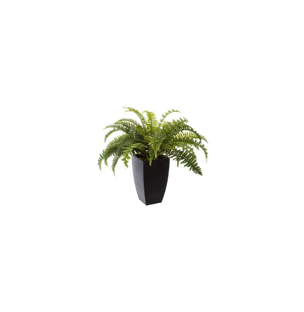 Plante artificielle fougère en pot - H 55 cm
