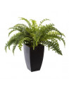 Plante artificielle fougère en pot - H 55 cm