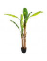 Bananier double - H 160 cm - Plante artificielle