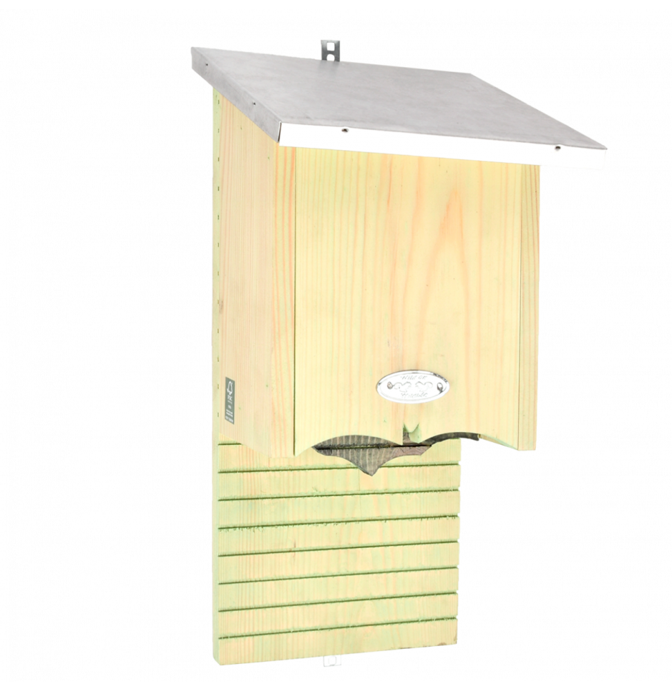 Abri chauve-souris - L 13,2 x l 19 x H 38,8 cm - Bois