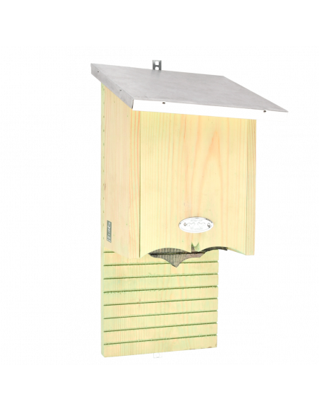 Abri chauve-souris - L 13,2 x l 19 x H 38,8 cm - Bois