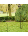 Arche pour roses - L 37 x l 152,5 x H 217,5 cm - Fer