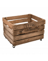 Cageot de pommes - L 40 x l 49,5 x H 35,2 cm - Bois