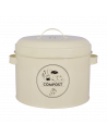 Composteur de cuisine - 6,3 L - Acier au carbone