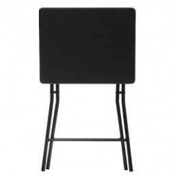 Table pliante - L 48 cm x l 38 cm - Noir