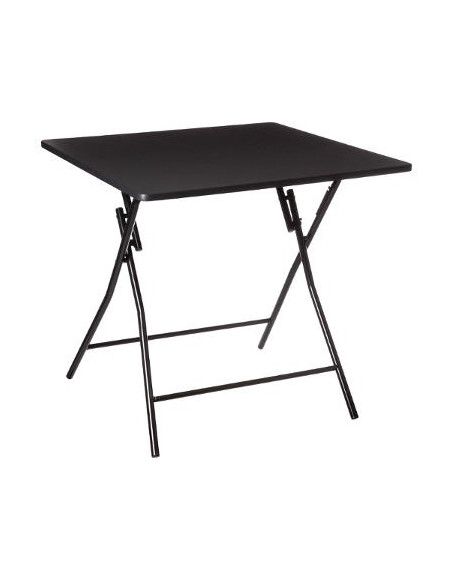 Table d'appoint pliante - H 75 cm - Noir