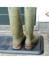 Tapis dépose bottes - 80 x 40 cm - Noir