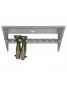 Porte bottes mural - L 31,3 x l 76 x H 35 cm - Gris