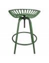 Chaise style tracteur - Fonte - Vert