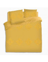 Parure de couette en coton - 220 x 240 cm - Ocre