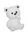 Veilleuse ourson - H 30 cm - Blanc