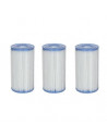 Lot 3 Cartouches de Filtration - Modèle A - Intex