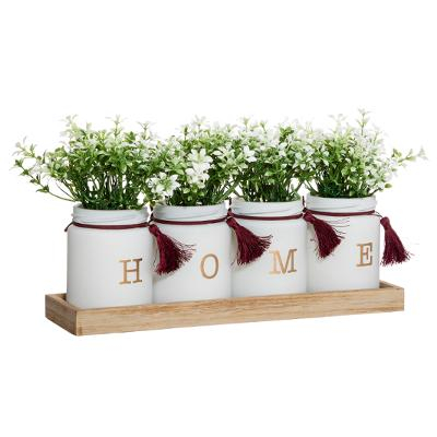 BAMBOU ARTIFICIEL POT H122 CM 