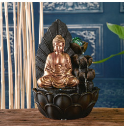 Fontaine Bouddha Hartha - L 27 x l 27 x H 40 cm - LED