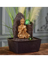 Fontaine Bouddha Haka - L 15 x l 20 x H 25 cm - LED