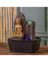 Fontaine Bouddha Haka - L 15 x l 20 x H 25 cm - LED