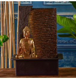 Fontaine Bouddha Jati - L 30 x l 22 x H 40 cm - LED