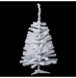 Sapin de Noël - D 56 cm x H 100 cm - Elégant - Blanc