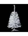 Sapin de Noël - D 56 cm x H 100 cm - Elégant - Blanc